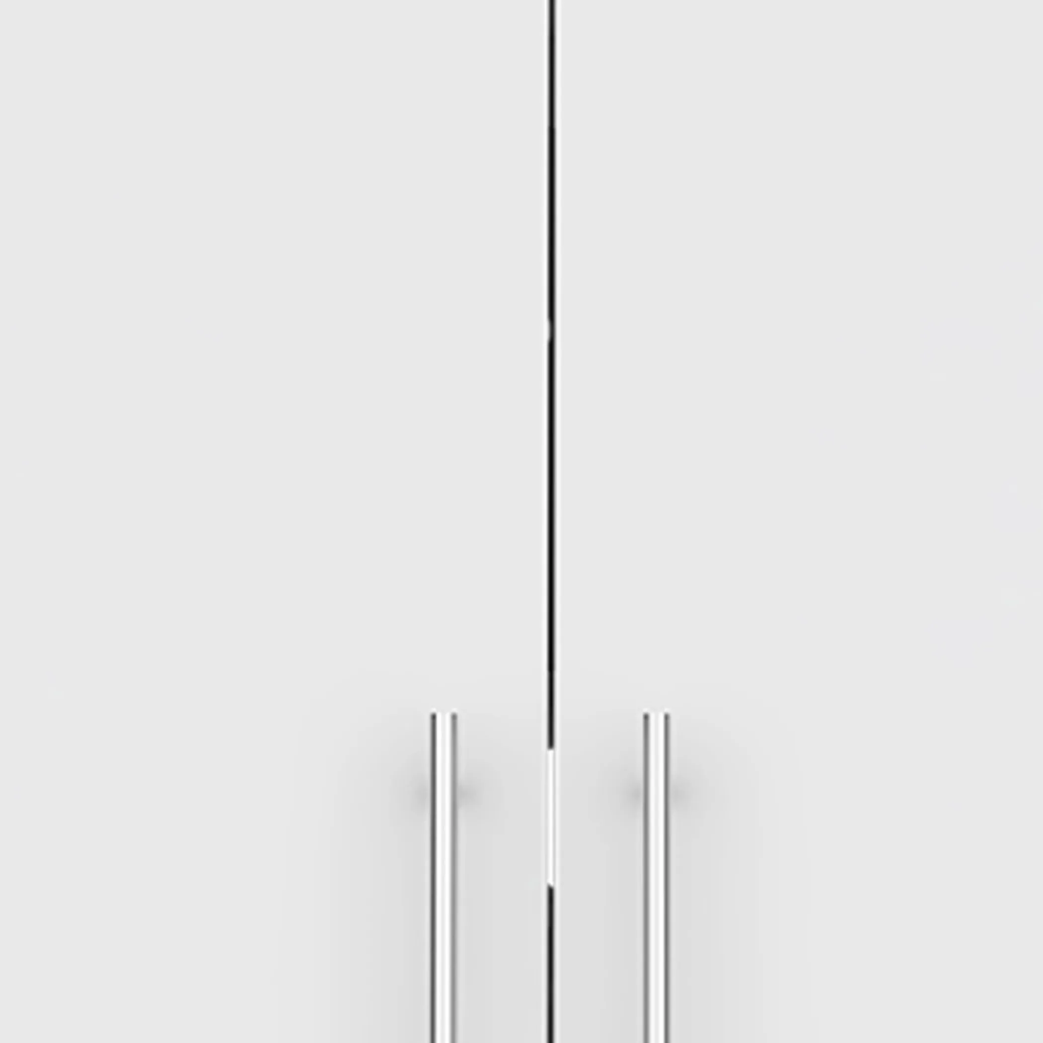 Wood Wall Mounted Utlity Cabinet With Two Doors - Image 5