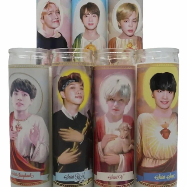 BTS Devotional Prayer Saint Candles