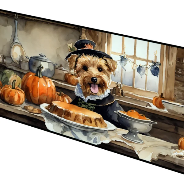 Fall Kitchen Pumpkin Pie Runner Mat 28x58