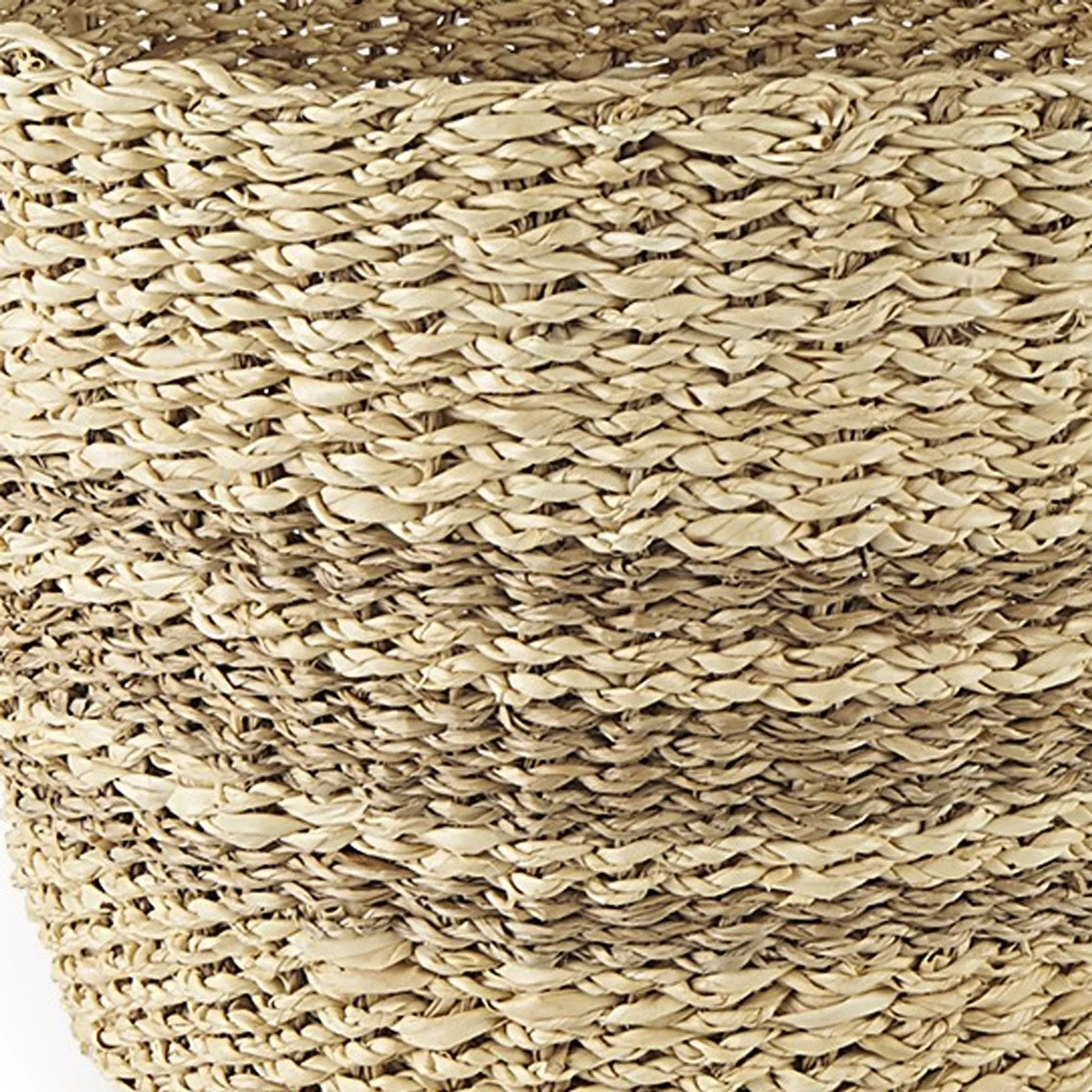 Set Of Two Detailed Wicker Storage Baskets - Image 4
