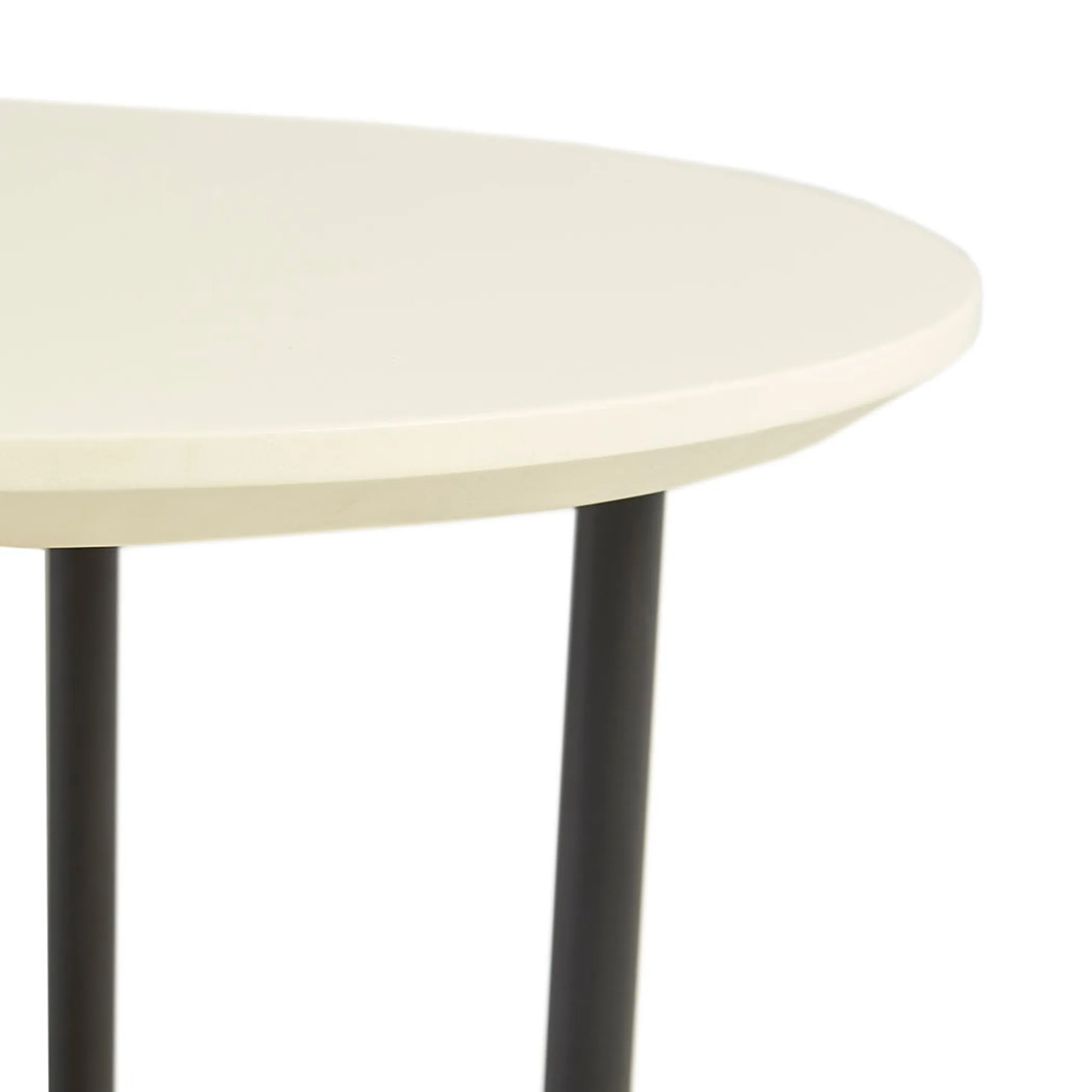 White/Natural End Table - Image 5