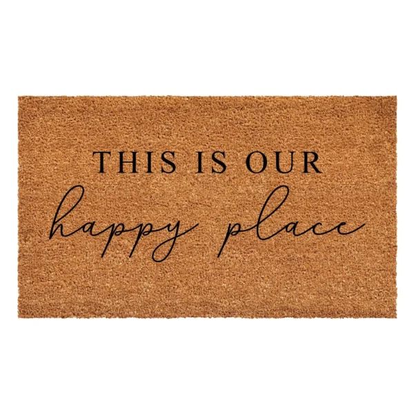 Calloway Mills Happy Place Doormat
