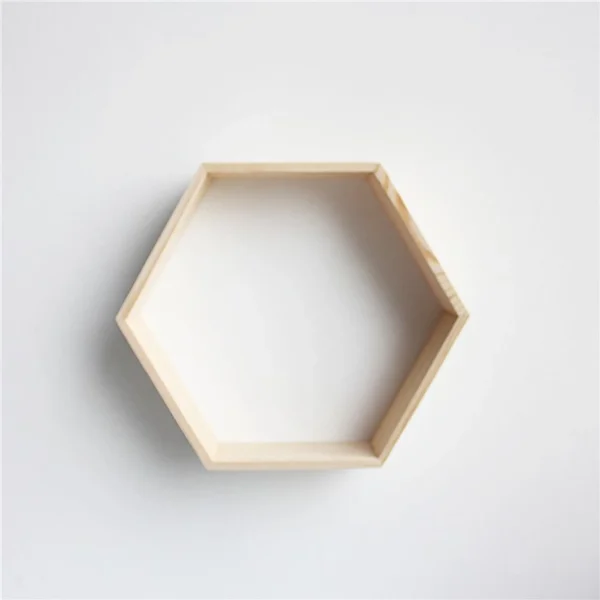 Hexagonal Wall Shelf